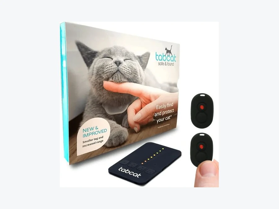 Tabcat V2 Handgerät mit Funk-Tags und Verpackung